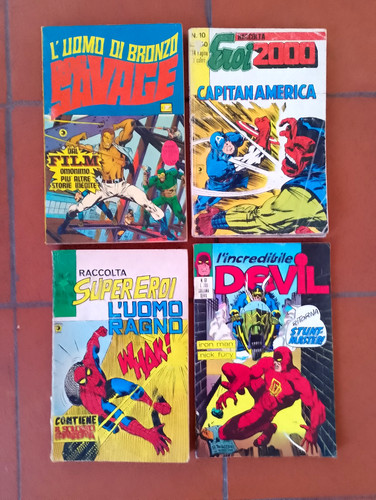 Lotto fumetti corno uomo - lotto,