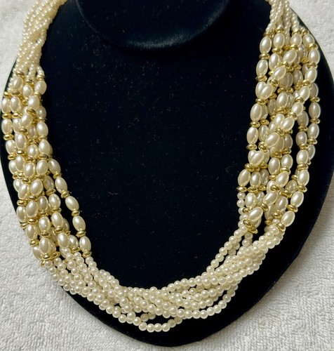 Collana bavaglino torsata