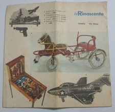 Catalogo D'epoca Giocattoli