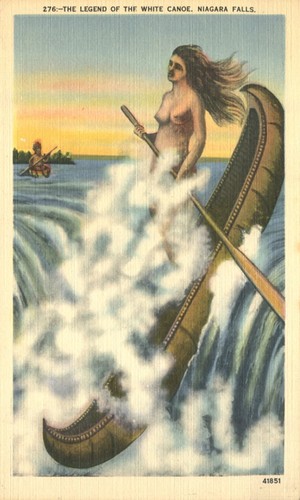 Leggenda della canoa bianca