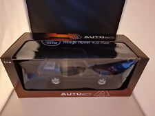 1:18 AUTOART RANGE ROVER 4,6 HSE LHD NERO IMBALLO ORIGINALE