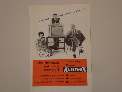 Advertising pubblicità 1959 - advertising,