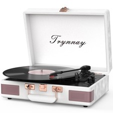 Trynnay Giradischi Bluetooth a