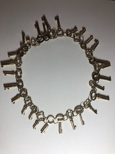 Collana con pendenti forma - collana, a