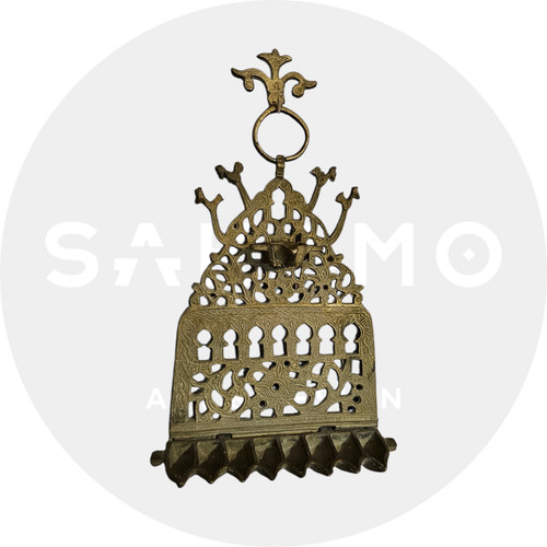 Grande ancienne lampe - ancienne,