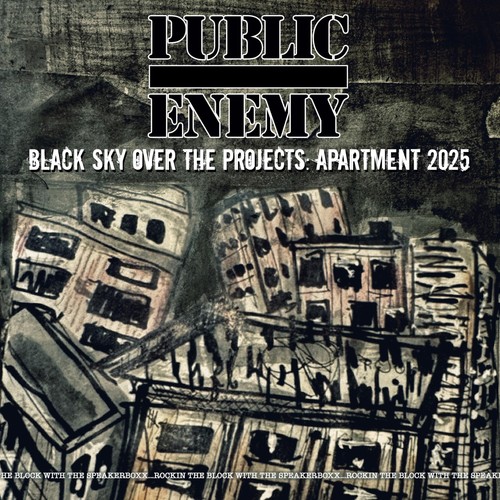 Black sky over the projects - black,