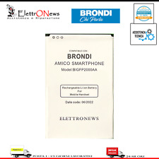 Batteria Brondi amico Smartphone Per Brondi Smartphone BIGFP2000AA 3G BL-55A