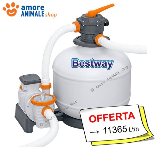 Bestway pompa filtro sabbia - bestway,