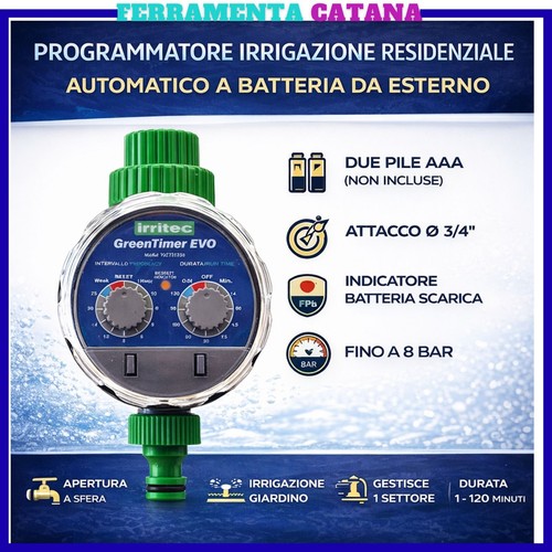 Timer irrigazione centralina - timer,