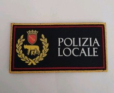patch polizia locale Roma