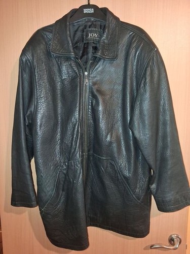 Giacca pelle donna nera 40 - giacca,