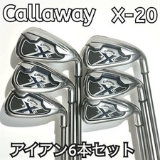 Callaway X-20 ferri #5-9,Pw (6