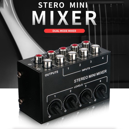 Mini mixer audio - mixer, 4