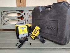 📌 GEOMAX 20H Li-Ion LIVELLO LASER, RICEVITORE LEICA ROD EYE 160, UGUALE AL RUGBY 620