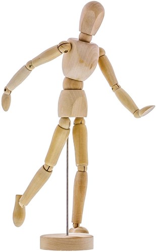 Manichino legno 5 - legno, 30,5