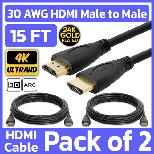 Confezione cavo hdmi 15ft - 2,