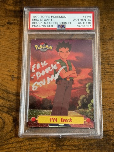 Pokémon topps tv4 brock - tv4,