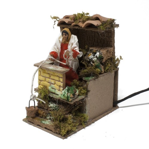 Pastore per presepe - presepe, in