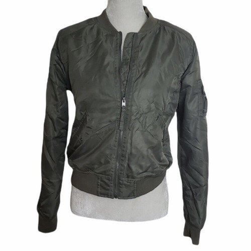 Hollister giacca bomber verde