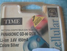  BATTERIA COMPATIBILE con PANASONIC GD-90 GSM Li-Ion 3,6V 650mA (VINTAGE) BEFERA