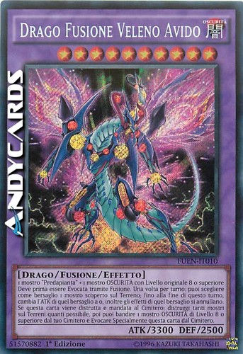 Drago fusione veleno - drago, avido