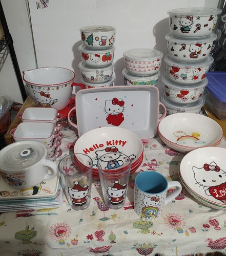 Ciotole hello kitty - hello, kitty,