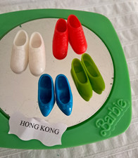 Anni '80 Lotto Scarpe Bow Pumps turchesi, tennis, ballerine Hong Kong Mattel