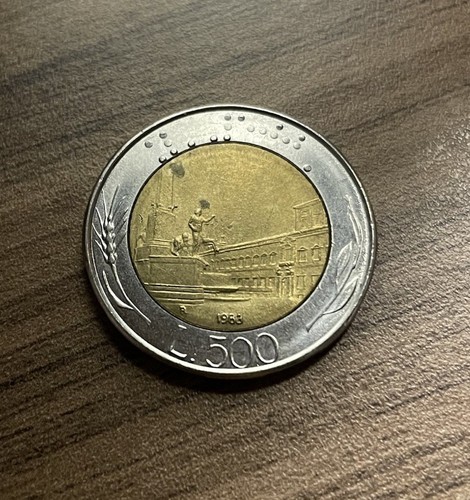 Moneta 500 lire - 500, cretara