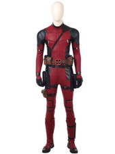 Costume Deadpool Cosplay Rosso