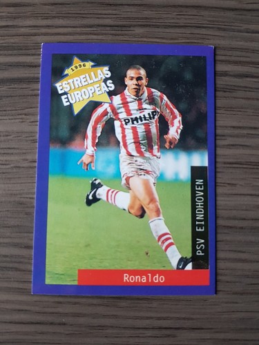 Ronaldo 1996 panini - ronaldo, estrellas