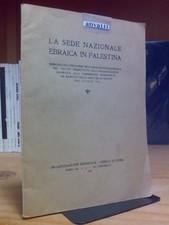 LA SEDE NAZIONALE EBRAICA IN