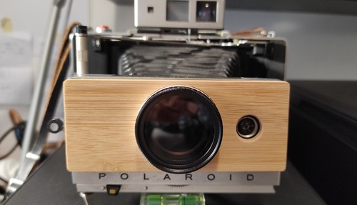 Polaroid land camera - land,