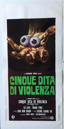 Locandina cinque dita violenza - dita,