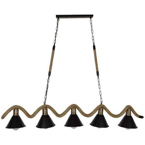 Lampadario soffitto corda - lampadario,