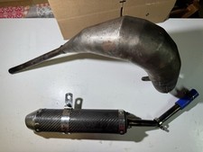MARMITTA + silenziatore Carbonio GIANNELLI 2T  BETA RR 50 ENDURO 2012 2016