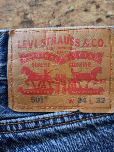 Levi 501 jeans uomo - jeans, bottone
