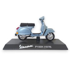 MAISTO PIAGGIO VESPA P150X (1978) - SCALA 1:18 AZZURRO MODELLINO VESPA COLLECTIO