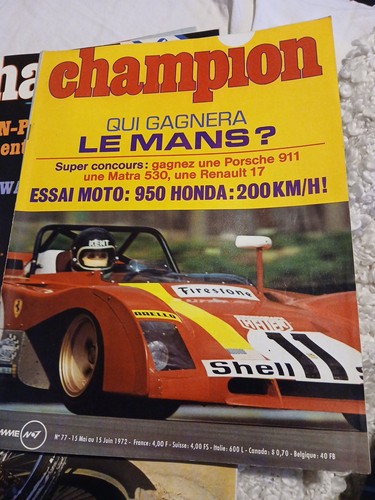 Champion 1972 24h mans - 77,