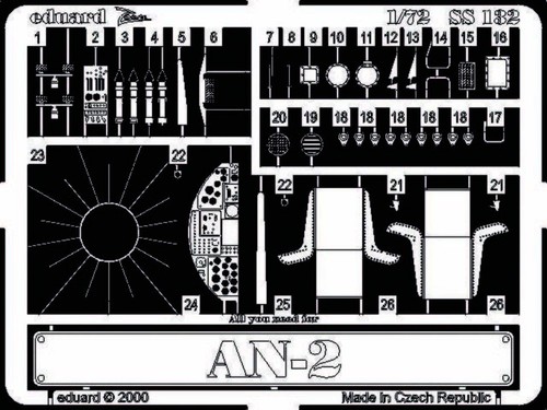 Antonov 72 eduard - antonov, 1/72
