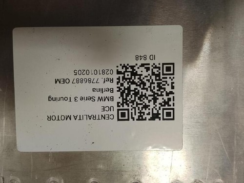 0281010205 centralina motore