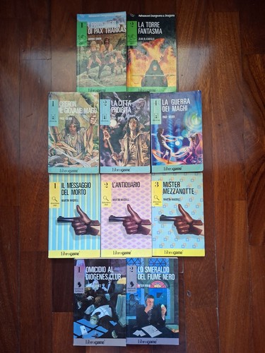 Lotto 10 librogame - lotto,