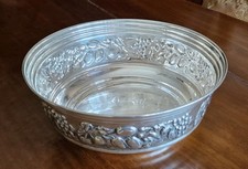 ARGENTO MORPIER  FIRENZE CENTROTAVOLA PORTA DOLCI DIAM. 24 CM. H. 9 CM.