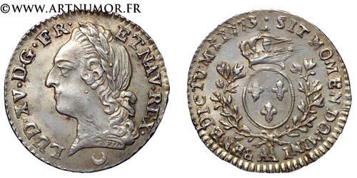 Louis dixième d écu à - d'écu,