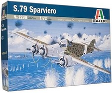 SM-79 Sparviero (Savoia-Marchetti) Prodotto da italeri  N.1290