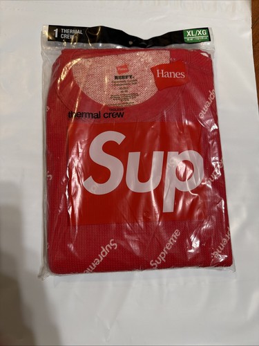 Supreme hanes thermal crew - thermal,