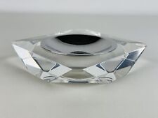 Svuotatasche Plexiglas Lucite Sfaccettato Design Italiano Anni ‘70