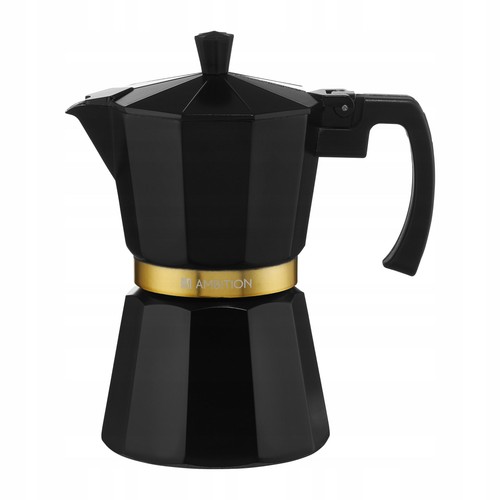 Royal caffettiera 300ml nera - caffettiera,