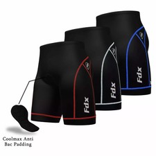 Pantaloncini Ciclismo Uomo Traspiranti Anti Bac Imbottiti MTB Bici Ciclismo UK.