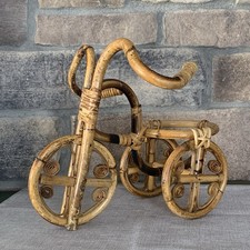 Triciclo in vimini rattan 8,5"