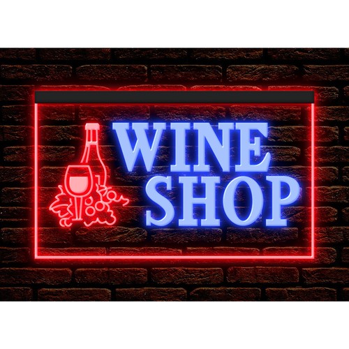 Insegna neon illuminata - al,
